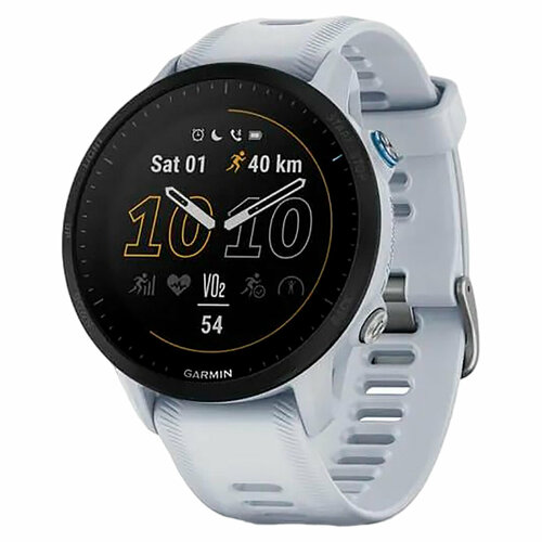 Часы Garmin Forerunner 955 с белым ремешком 6790700₽