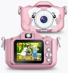 Детский фотоаппарат "Собачка" , розовый