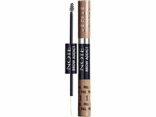 Многофункциональный тинт для бровей NOTE brow addict tint & shaping gel