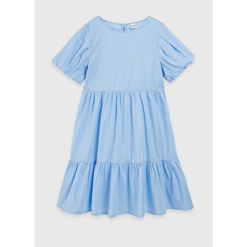 Платье O'STIN, размер 152, голубой moscovite голубая ярусная юбка moscovite