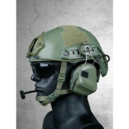 Тактические наушники для стрельбы Headset V с гарнитурой микрофономдля каски или шлема 16500₽