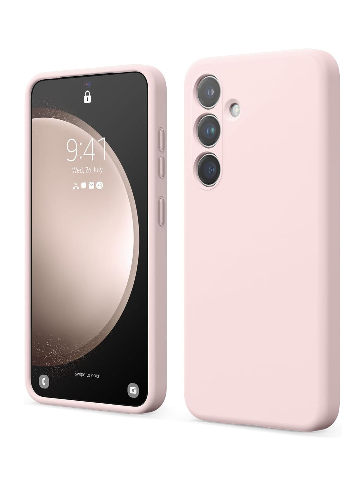 Elago для Galaxy S24 чехол Soft silicone (Liquid) Lovely Pink
