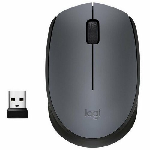 Мышь беспроводная Logitech M170 GreyBlack 99900₽
