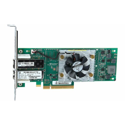 Адаптер-HBA HP StoreFabric SN1000Q 699765-001 2х16Gb SFP+ FC QW972-63001 hpe адаптер hpe sn1100q 16gb 2p fc hba p9d94a