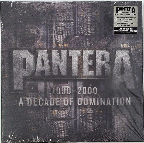 Виниловая пластинка Pantera. 1990-2000: A Decade Of Domination (2LP, Single Sided, Etched, Compilation, Limited Edition)