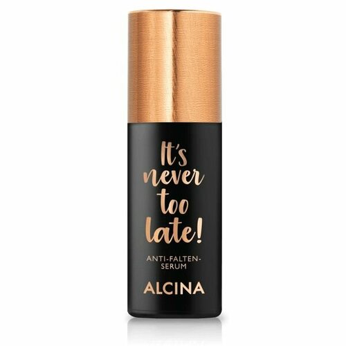 Alcina Its never too late Сыворотка против морщин для кожи лица 30 мл bngl широкий браслет it’s never too late