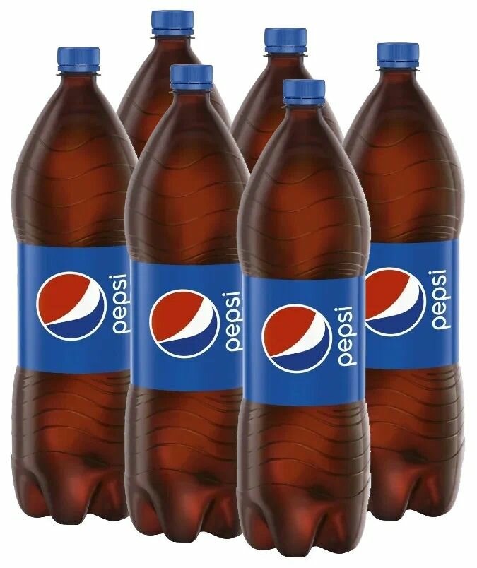 Газированный напиток Pepsi Cola (Пепси) 2 л (6 шт) - фотография № 3