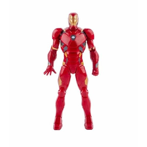 Фигурка KiddiePlay Marvel Железный человек, 22 см, со световыми эффектами МW9551 фигурка kiddieplay marvel халк 23 см со звуковыми эффектами мw9554