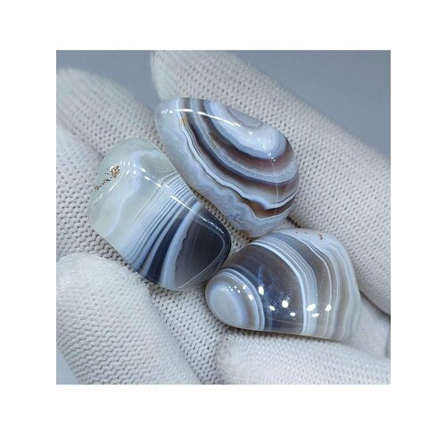 Агат Ботсвана галтовка 1.5-2.5 см, 1 шт