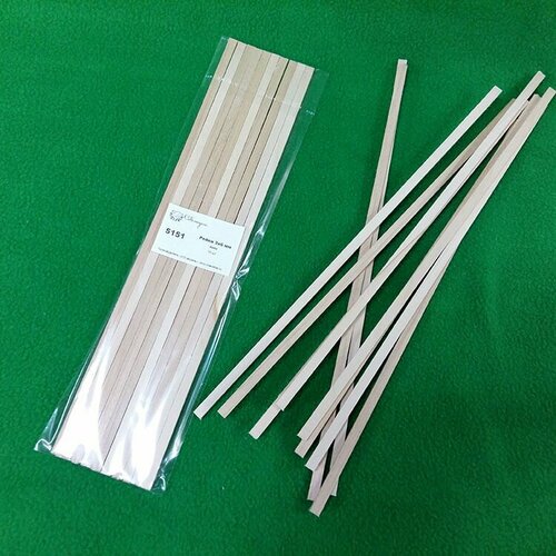 СВ Модель 5151 Деревянные рейки для моделизма из липы 3х6 мм 10 шт длина 30 см 445₽