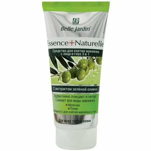 Belle Jardin Средство для снятия макияжа с лица и глаз 3в1 с экстрактом Зелёной Оливки 200 мл 507₽