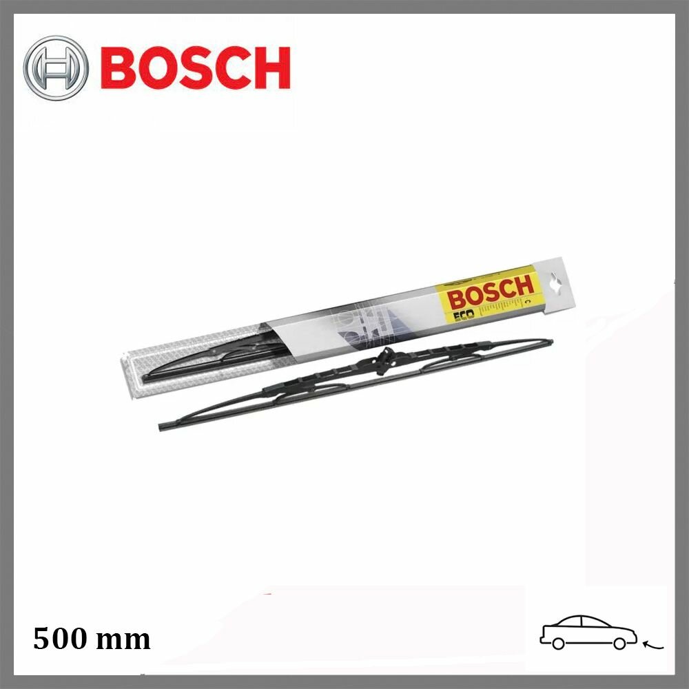 Щетка стеклоочистителя каркасная BOSCH 3397004670 Eco 500мм крепление Hook