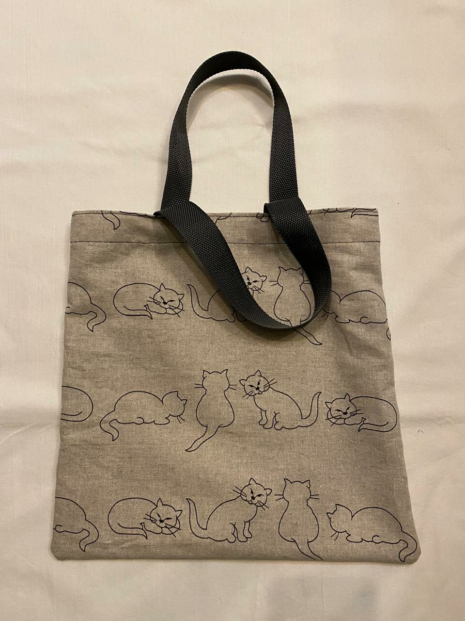 фото Сумка шоппер женская мини-формата 33х33. Сумка шоппер. Шоппер