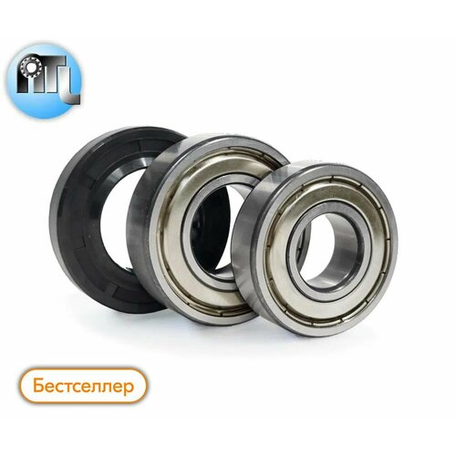 Ремкомплект бака стиральной машины подшипники NTL 6205-ZZ 6206-ZZ сальник 35x6555x1012 960₽