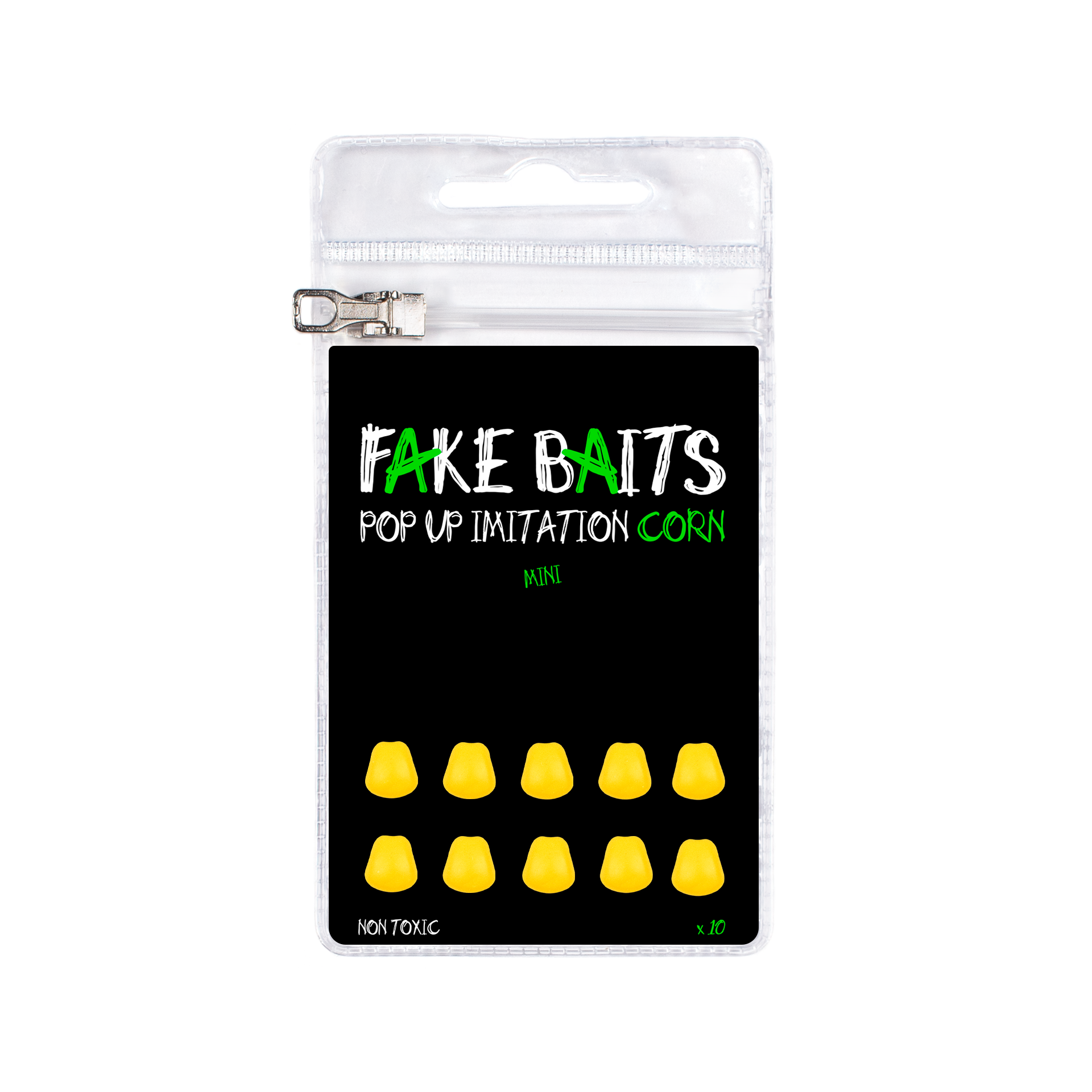 Искусственная кукуруза плавающая Fake Baits XL красная флюро