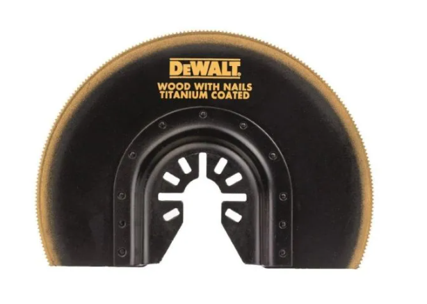 Сегментированный пильный диск DEWALT DT20711, Ti, 23 x 100 мм, для мультитул