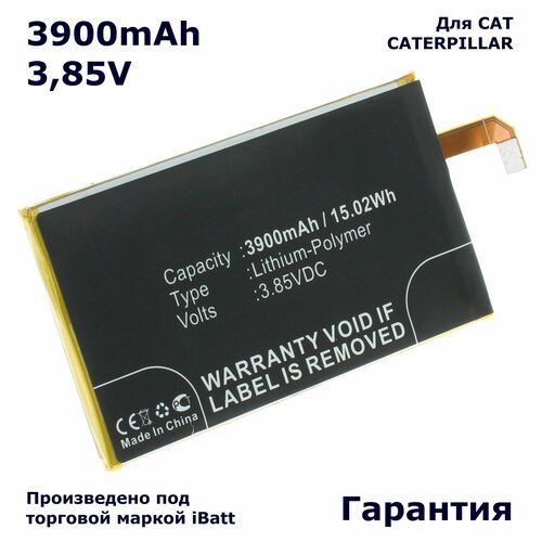 Аккумулятор iBatt 3900mAh 385V для CATERPILLAR S31 APP00240 2792₽