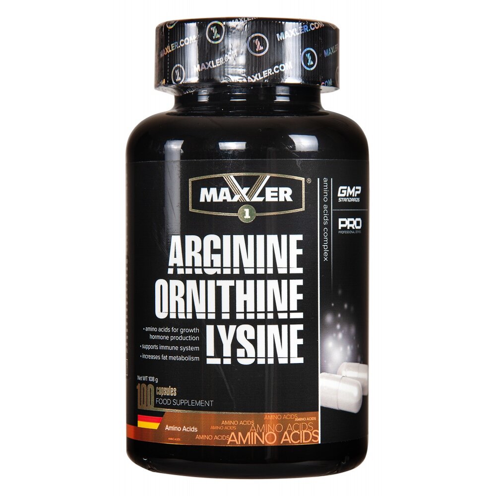 Arginine Ornithine Lysine, 100 капсул