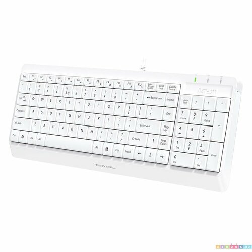 A4Tech Fstyler F1512 Комплект (клавиатура + мышь) F1512WHITE клавиатура и мышь a4tech 3100n