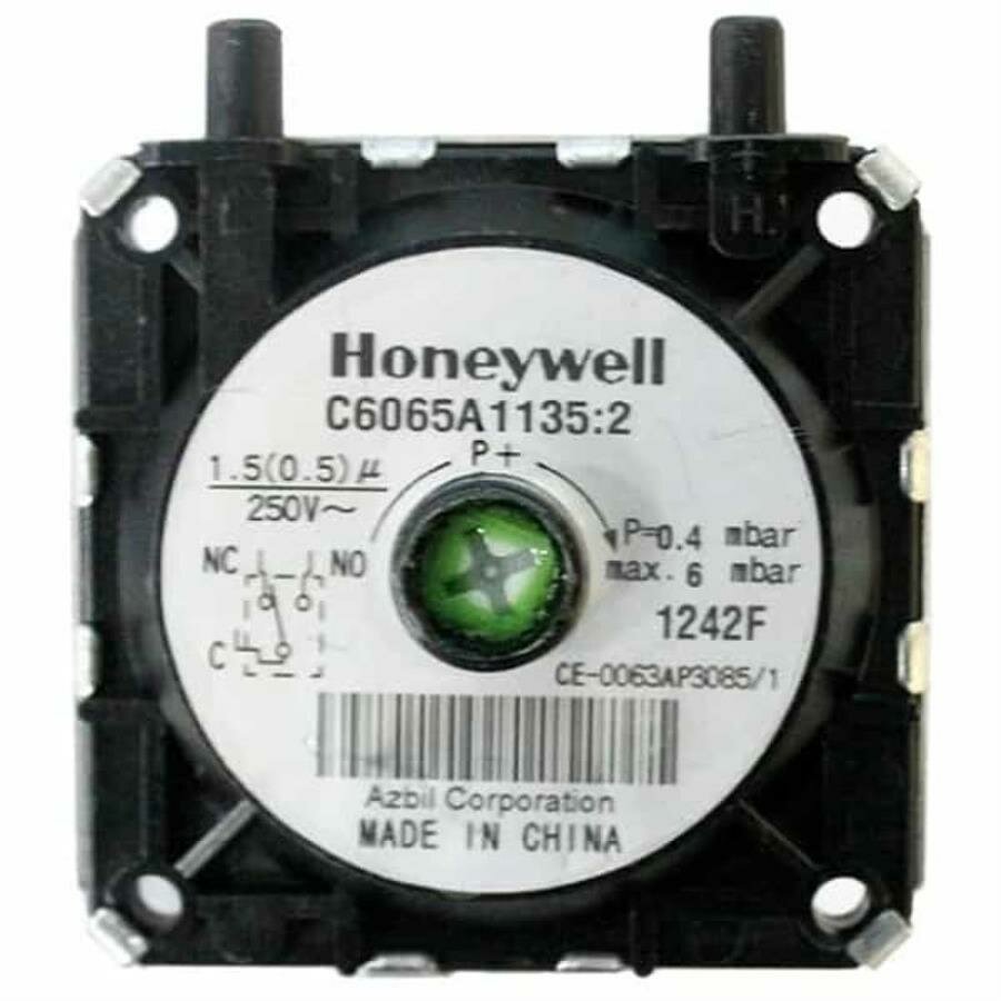 Baxi 628630 пневмореле Honeywell (C6065A1135:2) 0.4mbar для газовых котлов