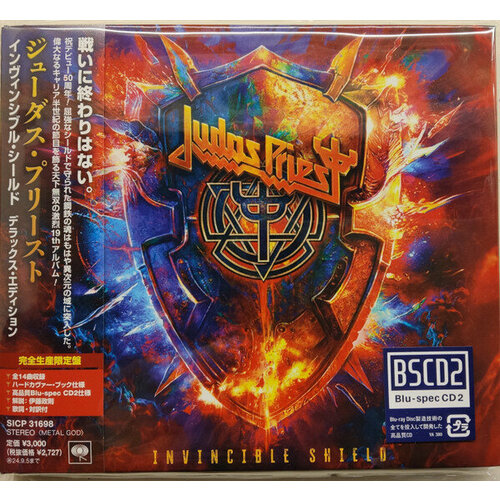 Judas Priest - Invincible Shield/ Blue-Spec CD2 [Digibook/3 Bonus Tracks][Limited Deluxe Edition](Original, 1st Japan Edition 2024)