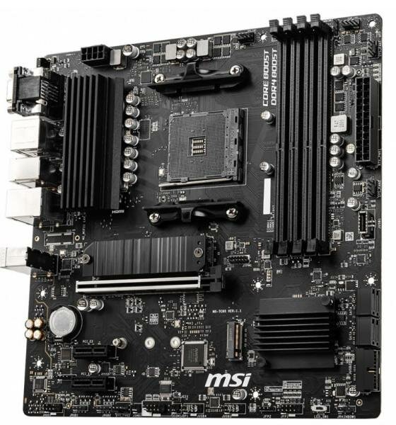 Материнская плата MSI B550M PRO-VDH Socket AM4 4xDDR4 1xPCI-E 16x 2xPCI-E 1x 4 mATX Retail