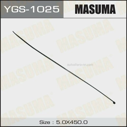 MASUMA YGS1025 Хомут пластиковый черный 5х450 упаковка 100 шт цена за 1 шт 38600₽