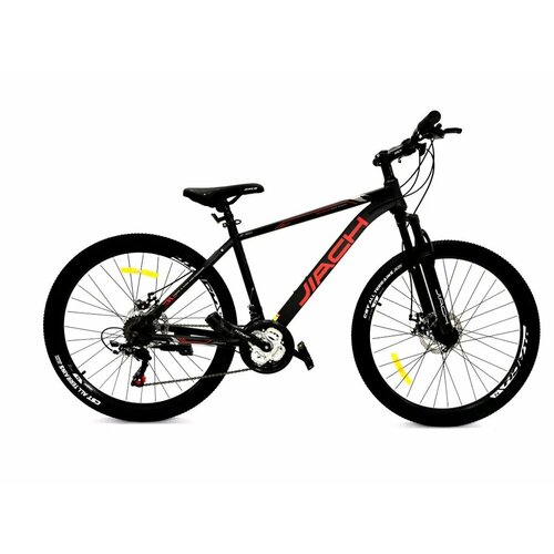 Велосипед 26 JIACH алюм рама 17 21-ск диск черныйкрасный 22150₽