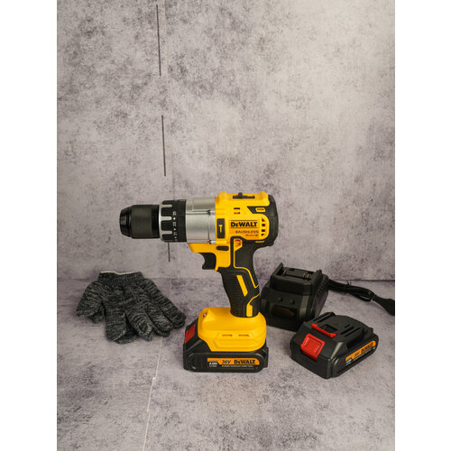 Шуруповерт 36V ударный 2АКБ дрель шуруповерт аккумуляторный 7700₽