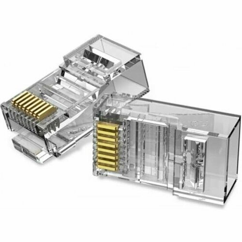 Инструмент Vention Коннектор RJ45 (8p8c), cat. 6, под витую пару (50шт.)