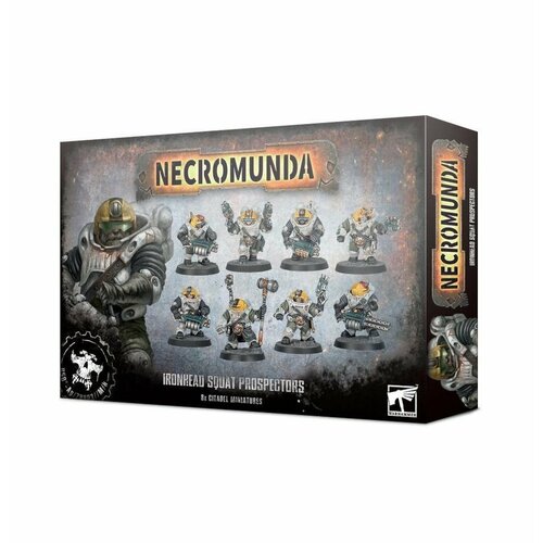 Набор миниатюр Games Workshop Necromunda: Ironhead Squat Prospectors набор миниатюр games workshop necromunda orlock weapons