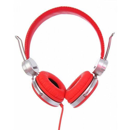 Наушники с микрофоном проводные складные WeSC Banjar On Ear Headphones True Red 4950₽