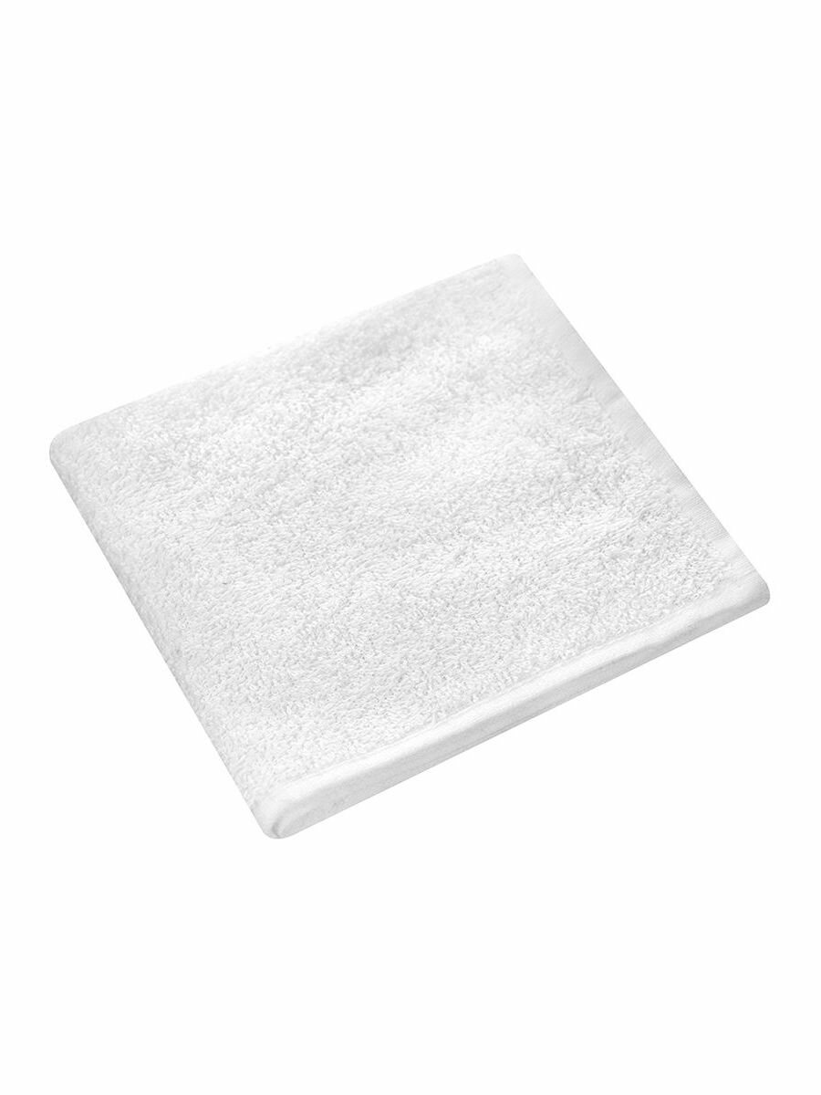 Махровое полотенце 30x30 банное белого цвета TCStyle 1 шт. 420 г/м4