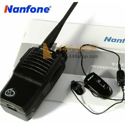 Портативная радиостанция NANFONE NF-668V 400-470МГц 5 Вт 2300 мАч ЗУ 637000₽