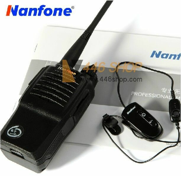 Портативная радиостанция NANFONE NF-668V (400-470МГц), 5 Вт, 2300 мАч, ЗУ