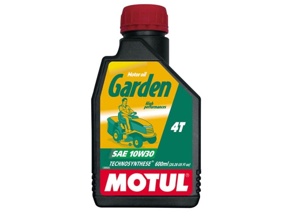 Моторное масло 4-х тактное Motul Garden 4T 10W30 0,6л полусинтетическое для садовой техники 106990