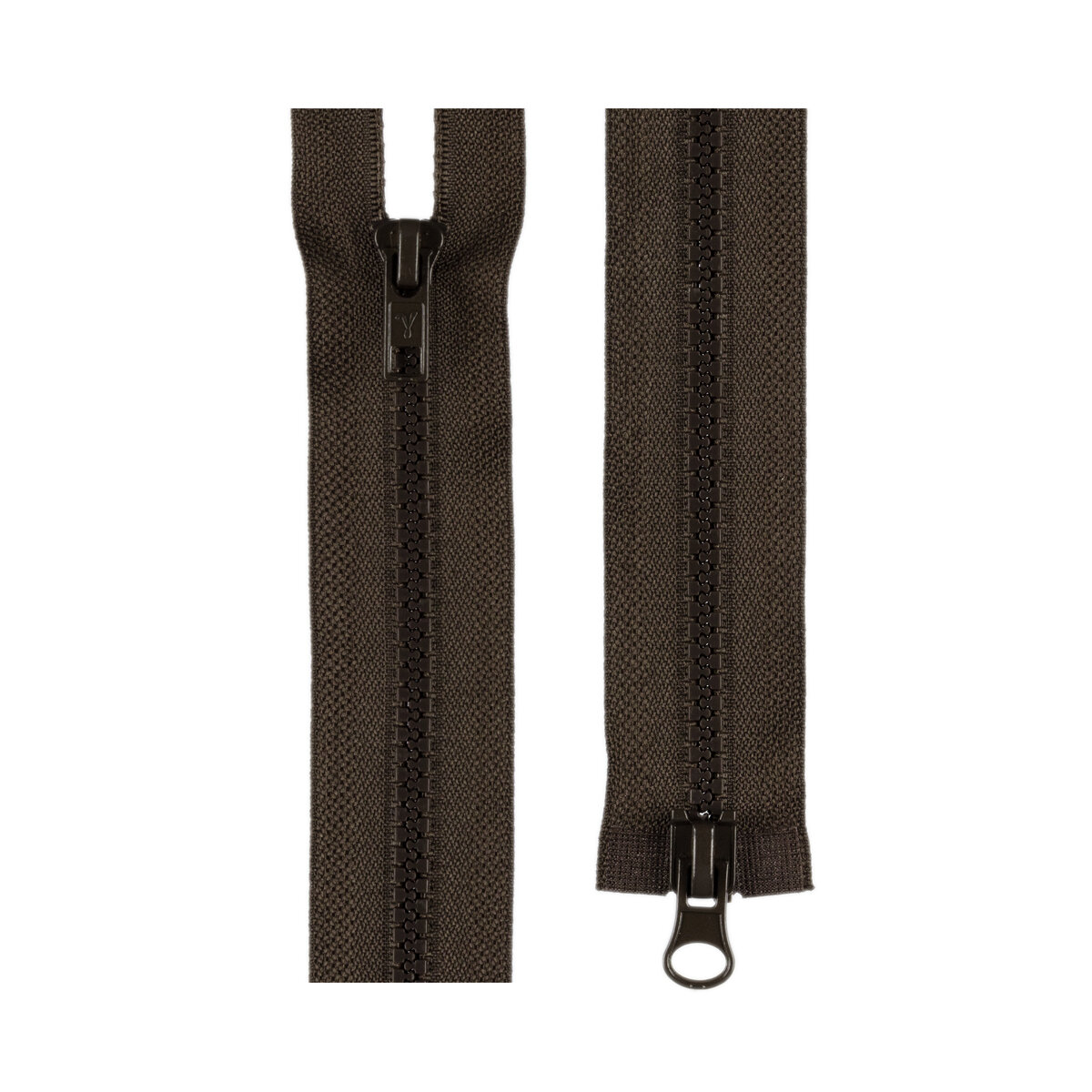 G3052 90 см Тип 5 разъёмная двухзамковая №295 т. коричневый