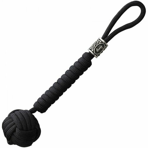 Темляк из паракорда с бусиной Coeburn Tool Monkey Fist Lanyard (Black)