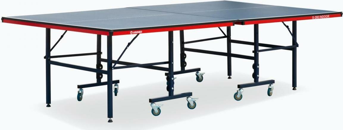 Теннисный стол складной для помещений WINNER S-280 INDOOR 274 Х 152.5 Х 76 см с сеткой