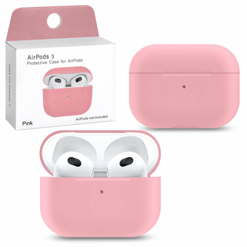 Чехол для наушников Apple AirPods 3 Pink #6 чехол для наушников apple airpods 1 2 agua oscura pink sand