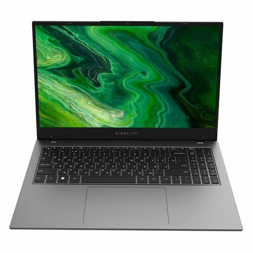 Ноутбук DIGMA PRO Fortis DN15P3-8DXW03 156 IPS Intel Core i3 1005G1 12ГГц 2-ядерный 8ГБ LPDDR4x 512ГБ SSD Intel UHD Graphics Windows 11 Professional серый 3866200₽
