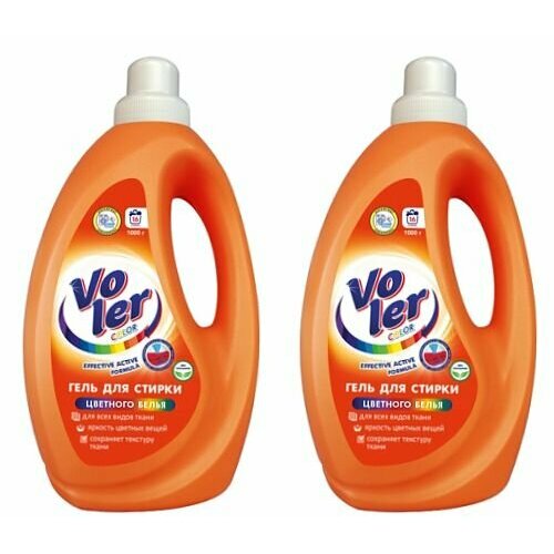 Voler Гель для стирки Цветного белья, 1000 мл, 2 шт
