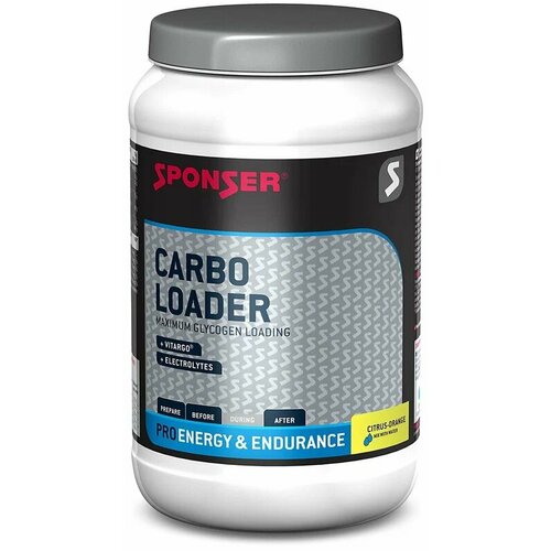 Sponser Carbo Loader 1200 гр , Цитрус Апельсин. Углеводный комплекс для спортсменов. углеводная загрузка sponser carbo loader 1200 г цитрус апельсин