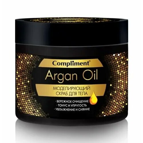 Compliment argan oil скраб для тела моделирующий 300 мл скраб для тела compliment argan oil моделирующий 300 мл
