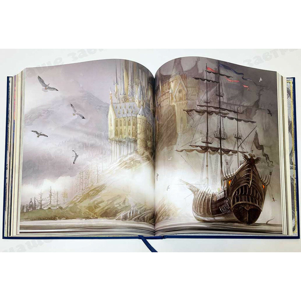Rowling J.K. "Harry Potter and the Goblet of Fire Illustrated Edition Роулинг Дж.К. Гарри Поттер и Кубок огня иллюстрированное издание на английском языке" - фото №9