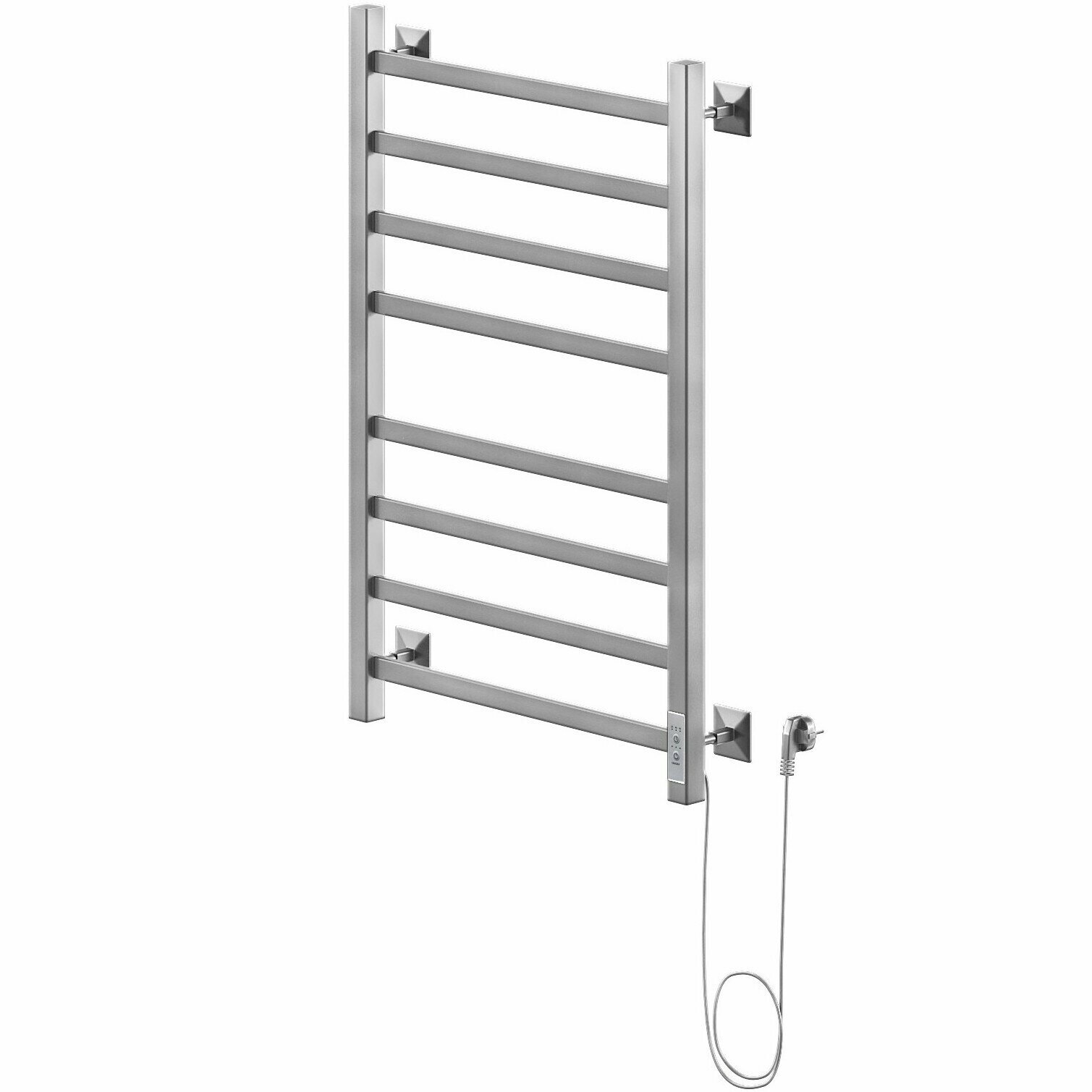 Полотенцесушитель электрический Ника Step 1 80/50, хром - фото №6