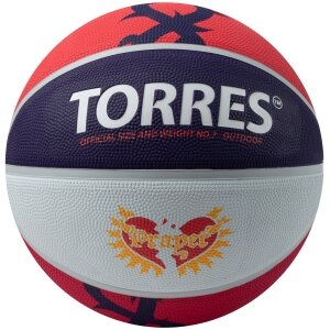 63088-91500 Мяч баскетбольный TORRES Prayer B023137, размер 7