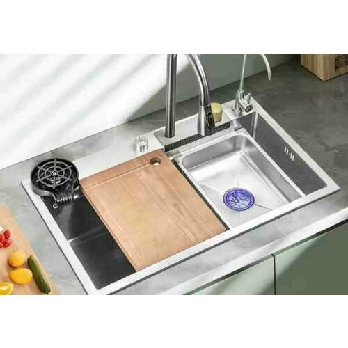 Мойка для кухни многофункциональная 7546 сатин 18000₽