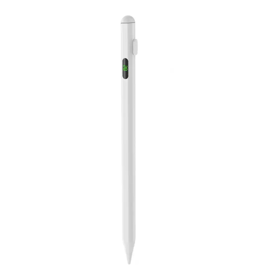 Стилус для iPhone iPad Android / Универсальный стилус Stylus Pen с магнитной поддержкой и цифровым индикатором заряда для всех типов устройств iOS, Android, Windows