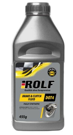 Жидкость тормозная ROLF Brake & Clutch Fluid Dot-4 455 г SINTEC 323132 | цена за 1 шт